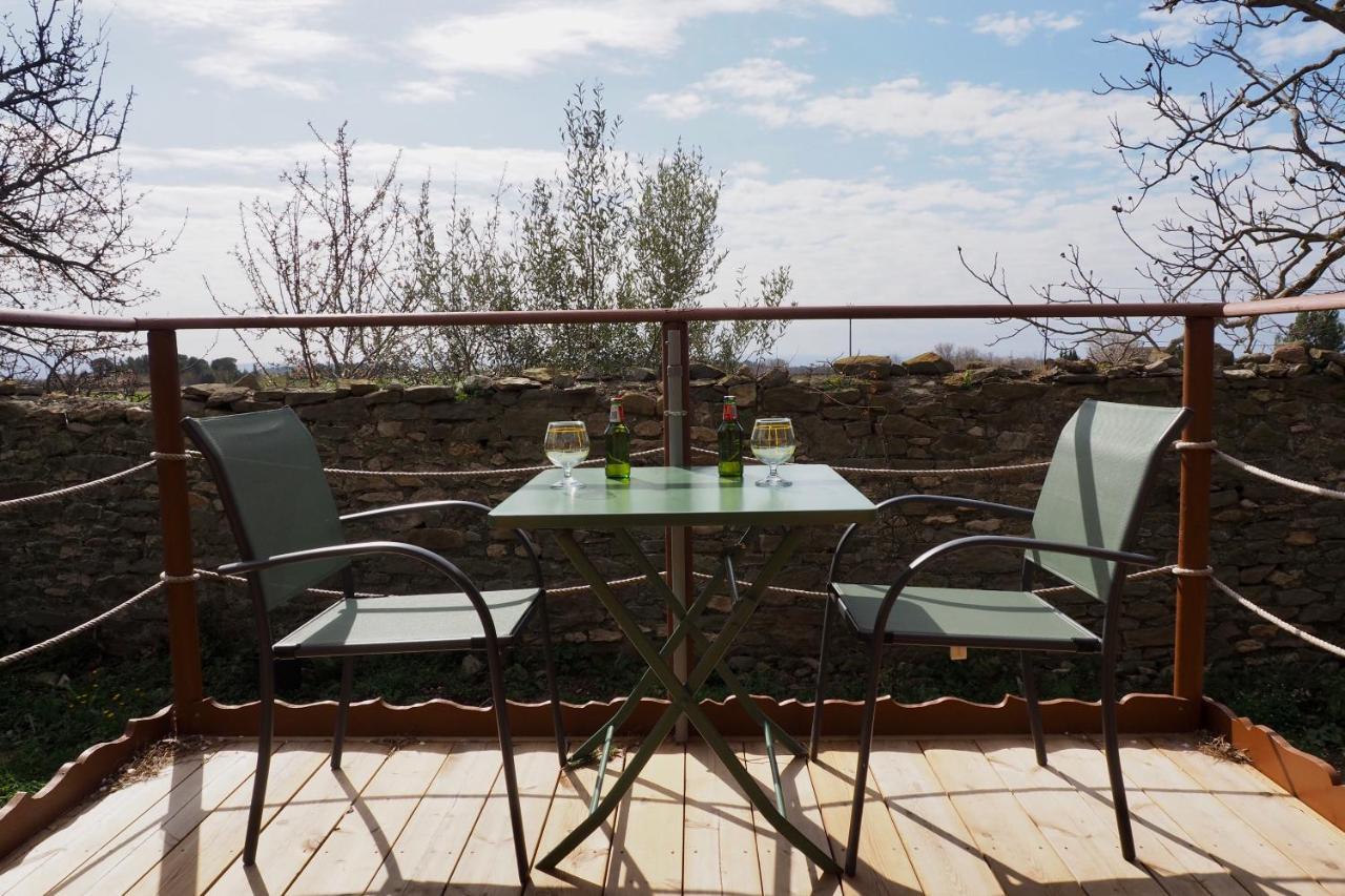 Vila Roulotte Dans L'Aude Trausse Exteriér fotografie